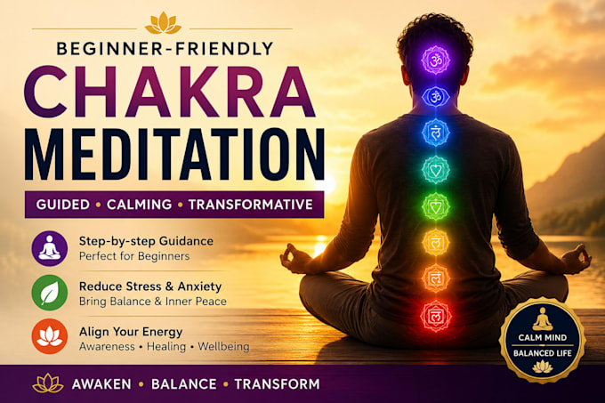 guide you through beginner friendly chakra meditation