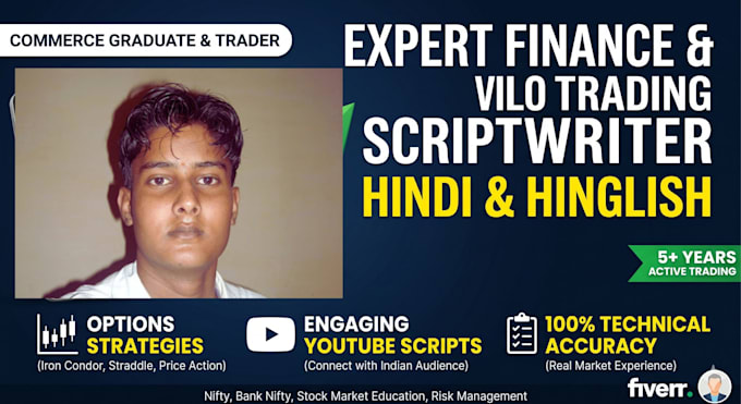 write engaging finance and options trading scripts in hindi or hinglish