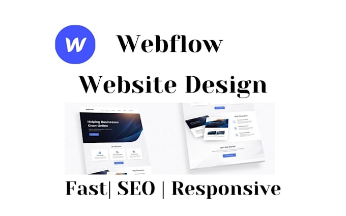 Design and build a modern webflow website for your business by Dmarvell ...
