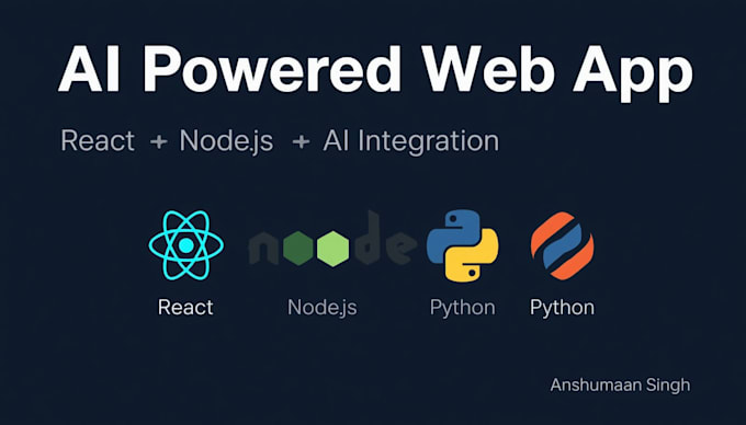 build a full stack web app with ai chatbot integration using react and node js