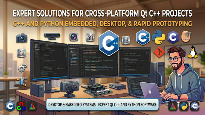 develop a desktop application for windows and linux