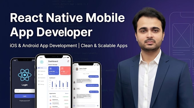 Build cross platform mobile apps using react native by Afaquememon22 ...