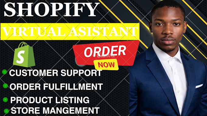be your shopify virtual assistant