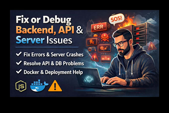 fix or debug your backend, API, or server issues