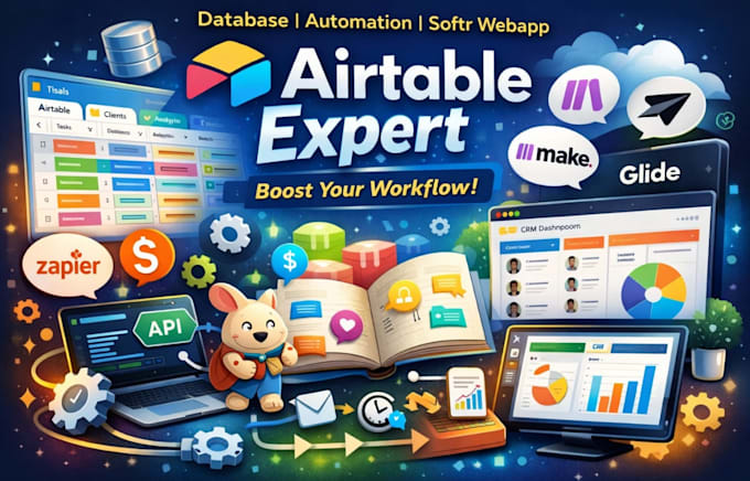 setup airtable database write airtable formulars as  airtable exper sofr webapp