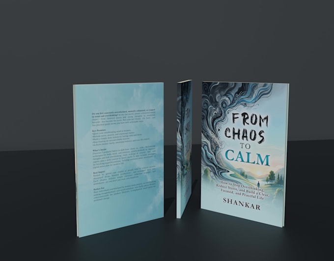 create cinematic 3d book mockups for amazon KDP marketing
