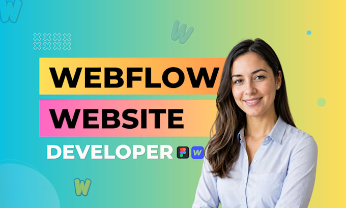 design or develop webflow website design, figma to  webflow website development