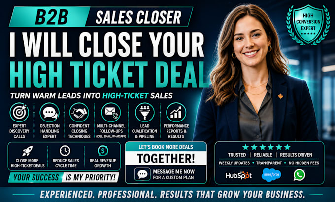 be your sales closer sales representative cold calling appointment setting