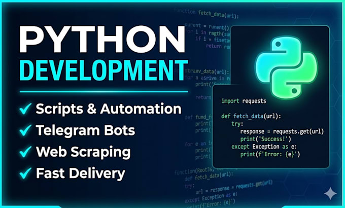 write python scripts and automate tasks for your business