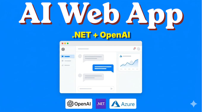 build a custom ai powered web application using dotnet and openai API