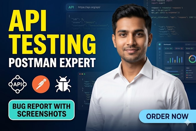 test API using postman and provide detailed report