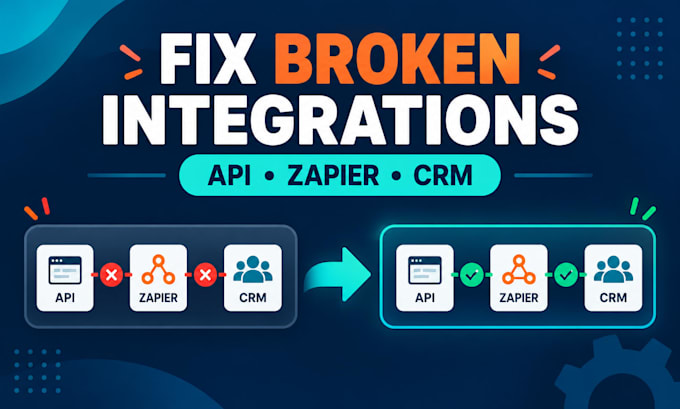fix broken API or zapier integrations