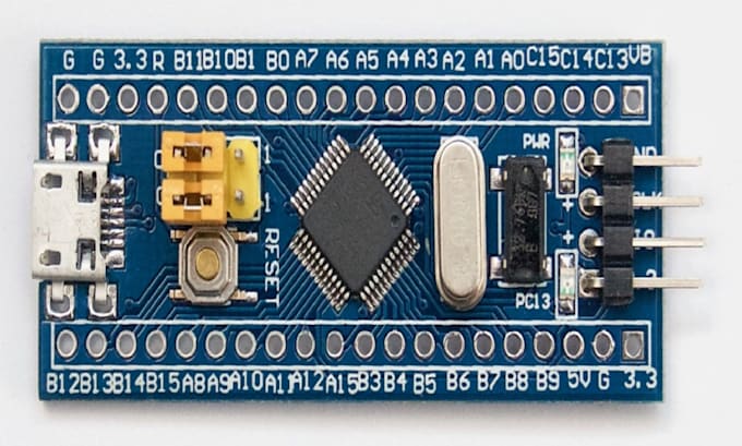 program ti c2000, stm32, esp8266, arduino microcontroller