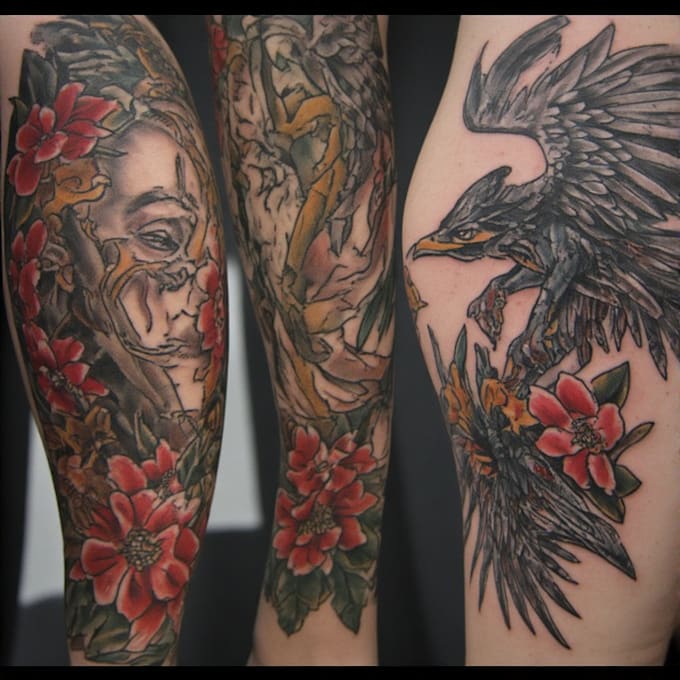 create professional tattoo design