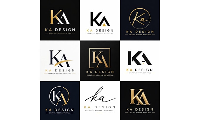 design minimalist modern luxury logo