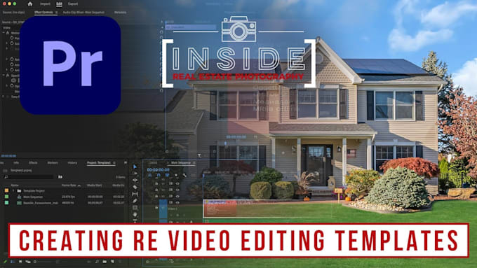 edit real estate videos, property listings, and promo videos professional