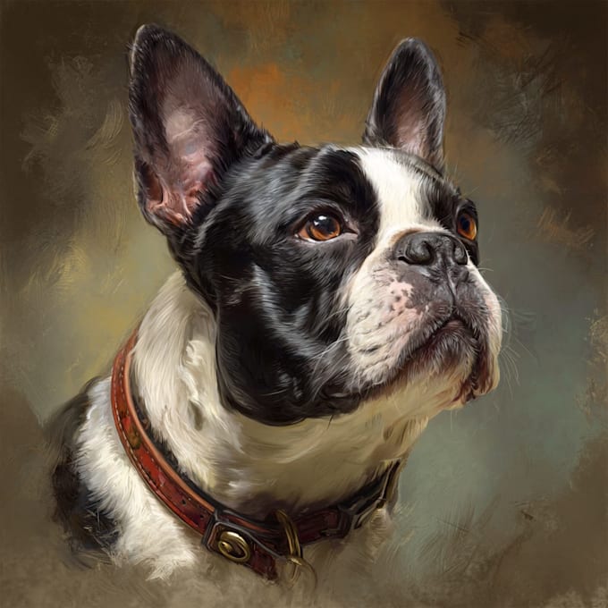 do a custom pet portrait