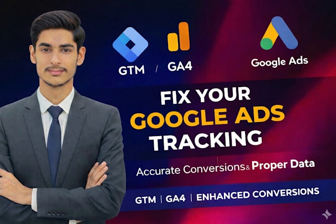 set up and fix google ads conversion tracking with GTM