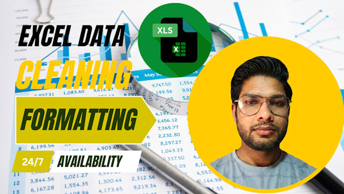 clean, format, merge, split excel data