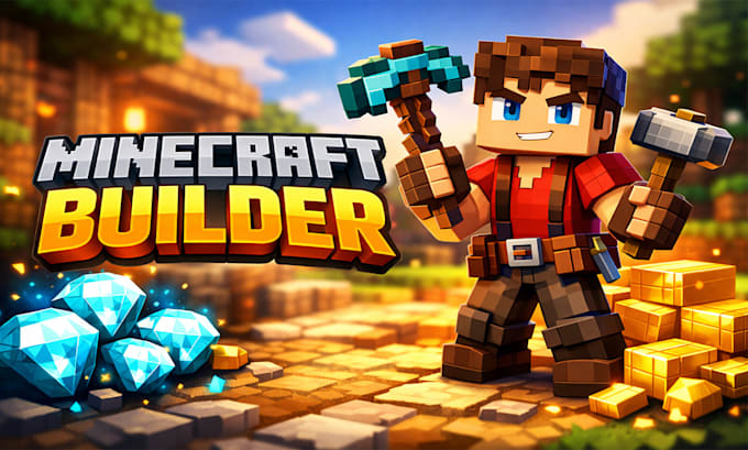 create high CTR minecraft youtube thumbnails