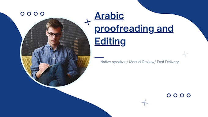 professionally proofread and improve your arabic content
