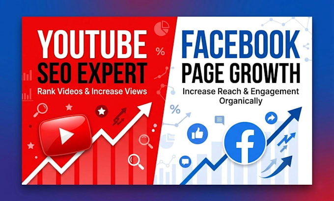 do advanced youtube SEO and facebook page
