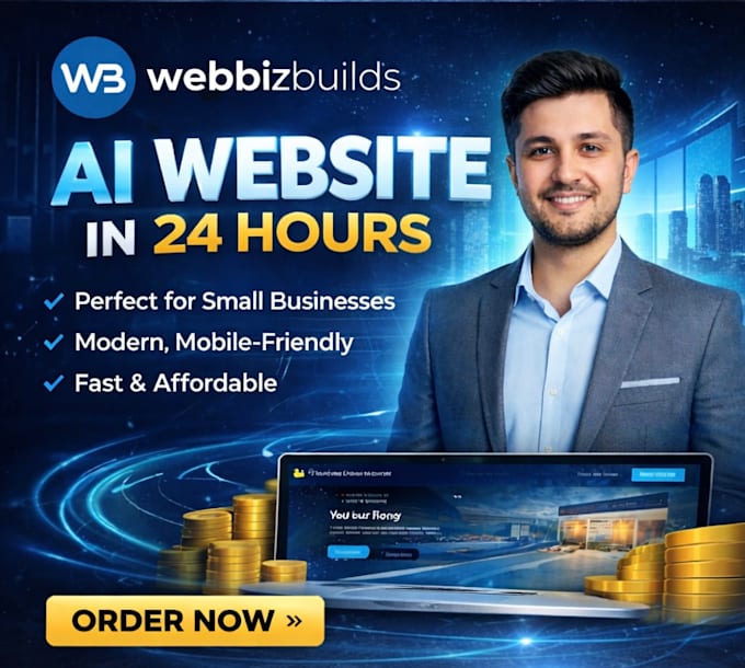 build your professionell website in under 24 hours