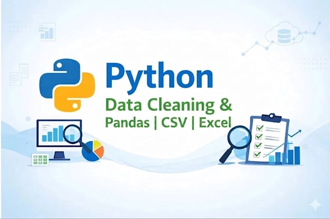 clean messy csv excel data using python pandas
