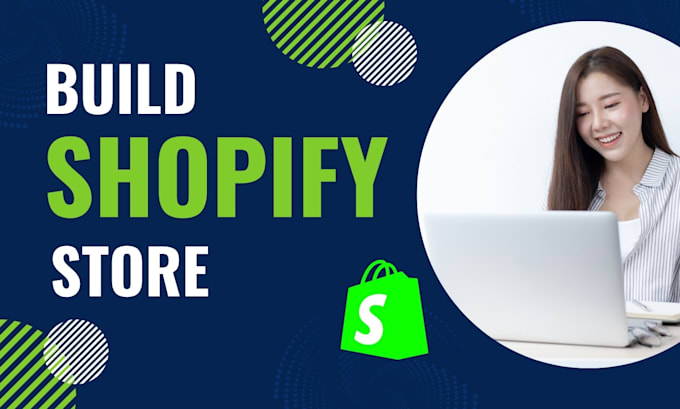 build shopify store or dropshipping ecommerce store