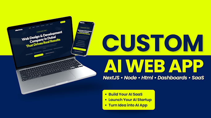build custom ai web apps in next js