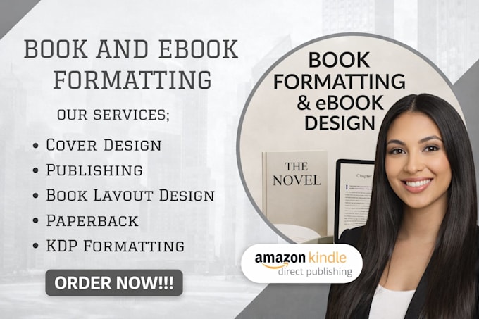 Do book formatting and layout design for print and ebook by Louis ...
