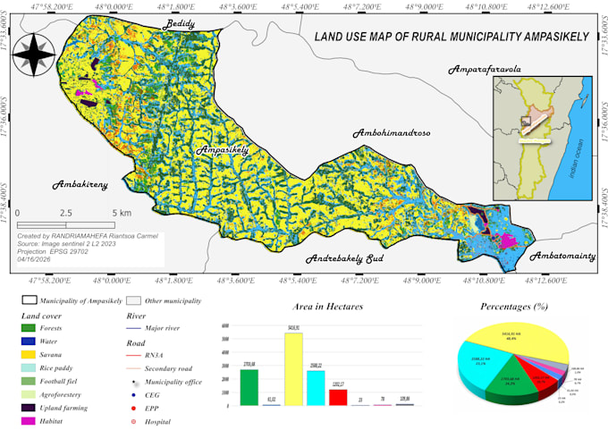 create professional gis maps and spatial analysis for any project