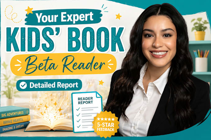 be your professional childrens book and middle grade beta reader