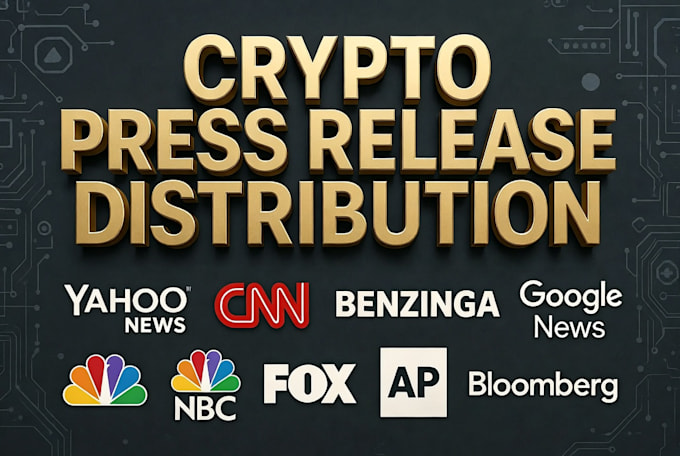 write crypto press release UK USA press release distribution canada crypto coin
