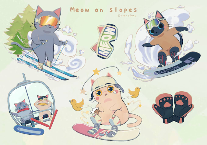 design custom stickers pack for you