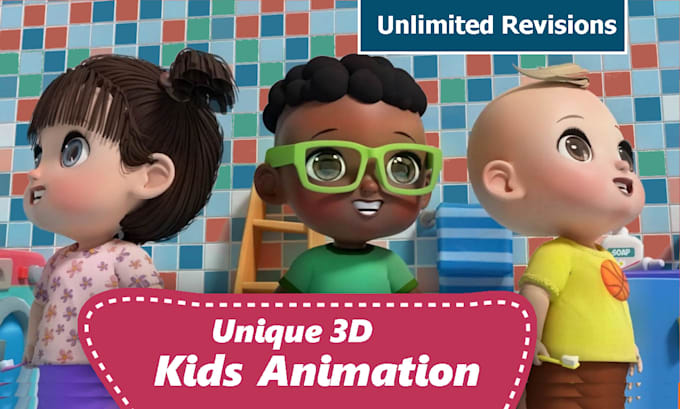 create 3d cartoon animation