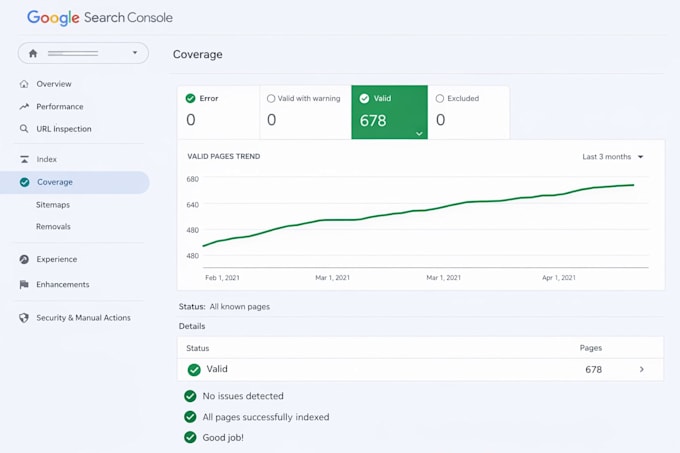 fix google search console excluded pages and indexing errors