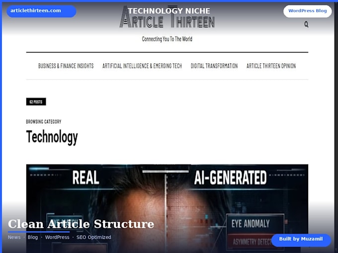 professional wordpress news portal website design and development