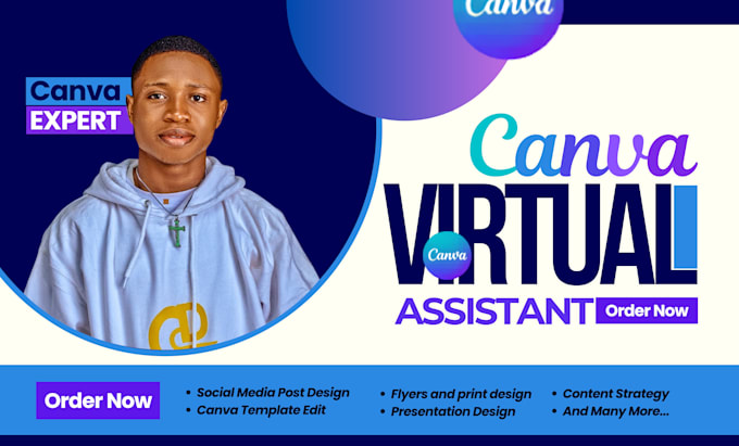 your canva creative virtual assistant social media manager