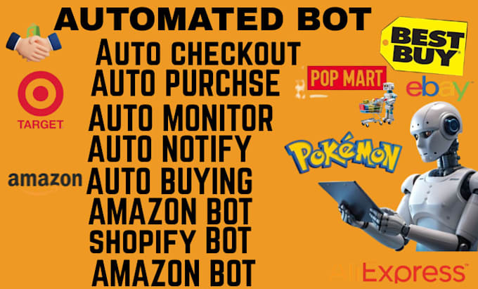 do auto purchase bot, buying bot, funko bot, whatnot, checkout bot, target bot