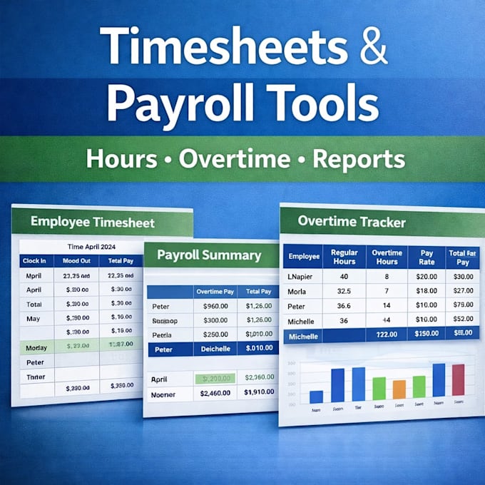 create employee timesheets spreadsheet