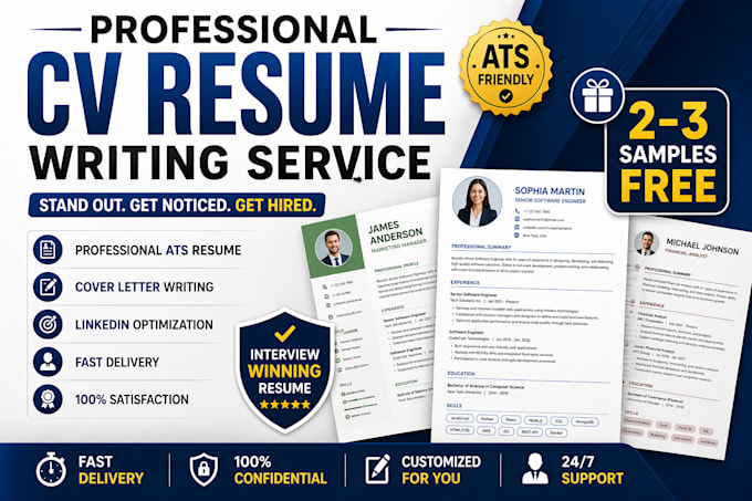 write and format a professional ats resume CV