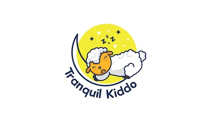 design amazing timeless logo for childcare sleep collection