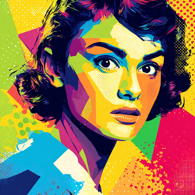 turn your photo into a pop art design