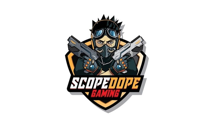 design significant scope dope gaming logo