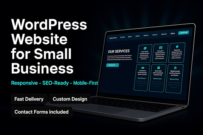 design a professional wordpress website for small businesses