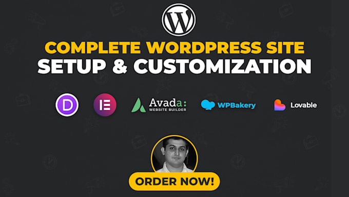 build a professional wordpress website with your preferred page builder or theme