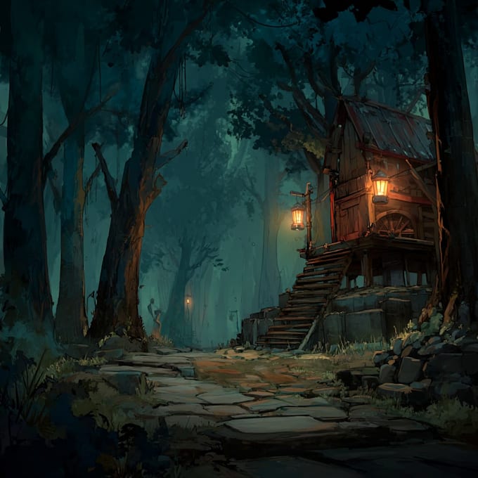 create concept art for your game art