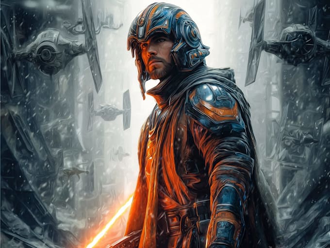 drawing your sci fi and star wars character