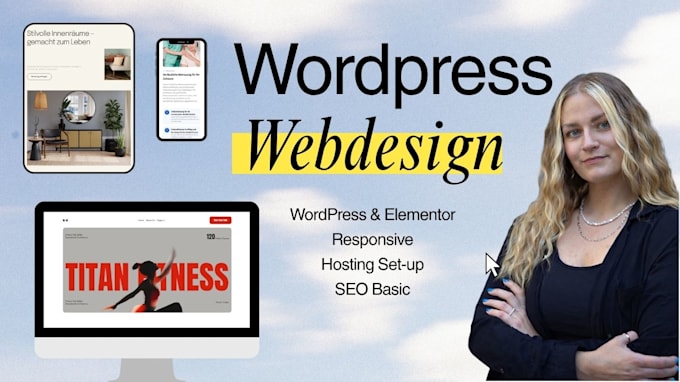 build high converting, dsgvo, responsive wordpress website